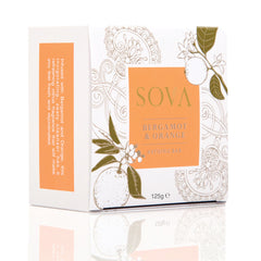Sovva Bergamot X Orange Rejuvenating Bath Bar For All Skin Types - (Pack of 2) 125g Each