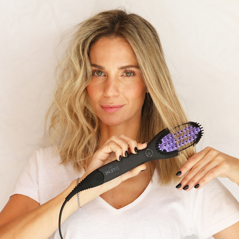 Dafni Go Hair Straightening Ceramic Brush - Tressmart